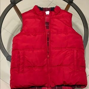 Crazy 8 red vest